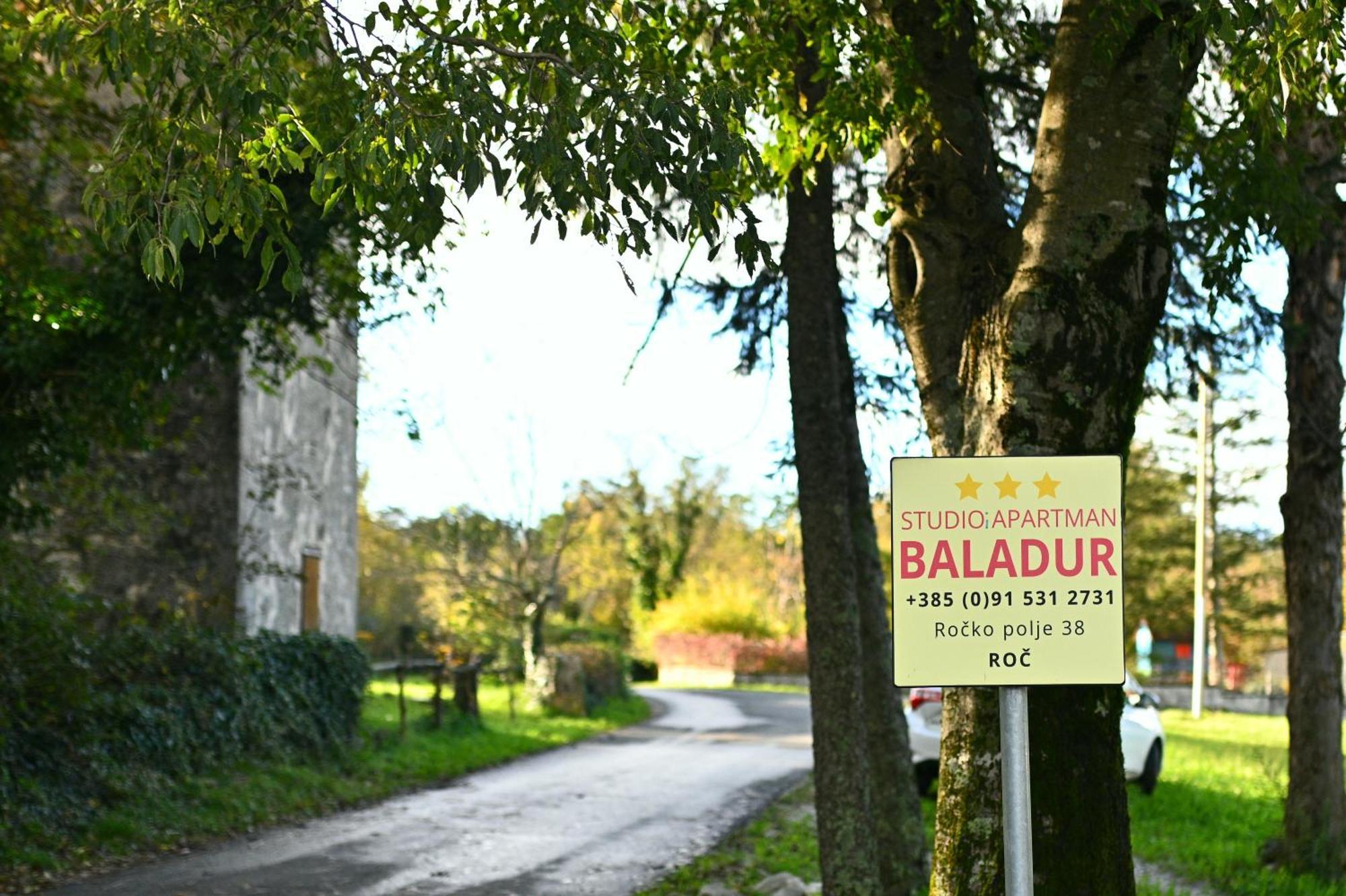 Apartman Studio Baladur Roč 외부 사진